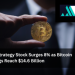 MicroStrategy Stock Surges 8% as Bitcoin Holdings Reach $14.6 Billion
