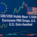 EUR/USD Holds Near 1.1300 as Eurozone PMI Drops, U.S. Data Awaited