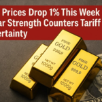 Gold Prices Drop 1% This Week as Dollar Strength Counters Tariff Uncertainty