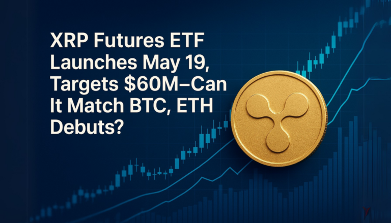 XRP Futures ETF Launches May 19, Targets $60M—Can It Match BTC, ETH Debuts?