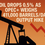 Oil Drops 0.5% as OPEC+ Weighs 411,000 Barrels/Day Output Hike