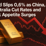 Gold Slips 0.6% as China, Australia Cut Rates and Risk Appetite Surges