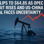 Oil Slips to $64.85 as OPEC Output Rises and US-China Deal Faces Uncertainty