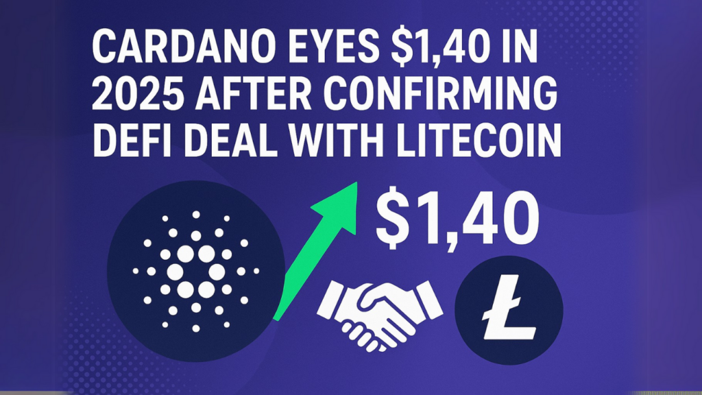 Cardano Eyes $1.40 in 2025 After Confirming DeFi Deal with Litecoin