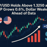 GBP/USD Holds Above 1.3250 as UK GDP Grows 0.6%, Dollar Weakens Ahead of Data