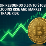 Bitcoin Rebounds 0.5% to $105K as Altcoins Rise and Market Eyes Trade Risk