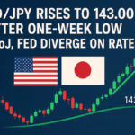 USD/JPY Rises to 143.00 After One-Week Low as BoJ, Fed Diverge on Rates