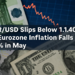 EUR/USD Slips Below 1.1400 as Eurozone Inflation Falls to 1.9% in May