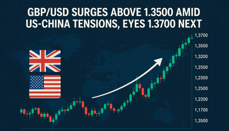 GBP/USD Surges Above 1.3500 Amid US-China Tensions, Eyes 1.3700 Next