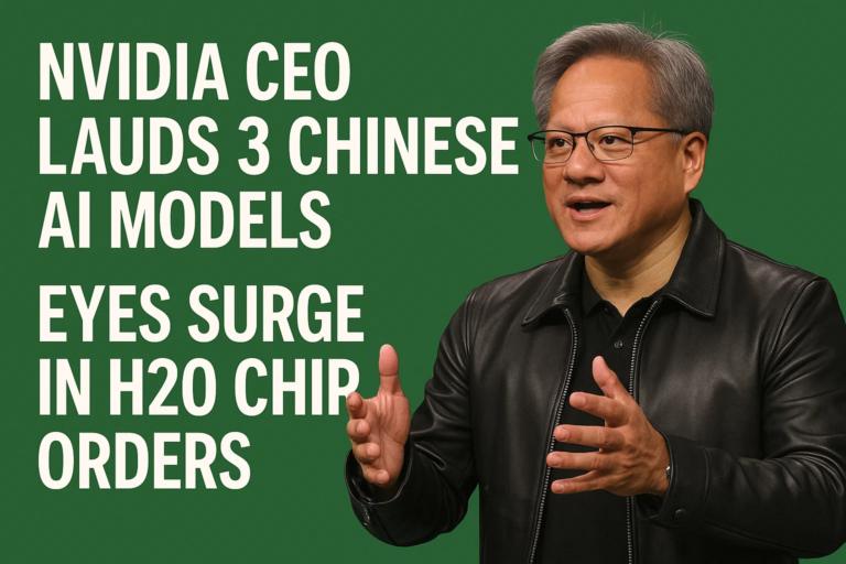 Nvidia CEO Lauds 3 Chinese AI Models, Eyes Surge in H20 Chip Orders