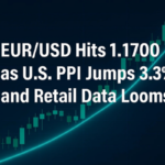 EUR/USD Hits 1.1700 as U.S. PPI Jumps 3.3% and Retail Data Looms