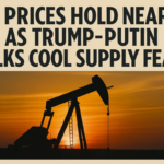 Oil Prices Hold Near $66 as Trump-Putin Talks Cool Supply Fears