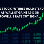 US Stock Futures Hold Steady as Wall St Gains 1.9% on Powell’s Rate Cut Signal