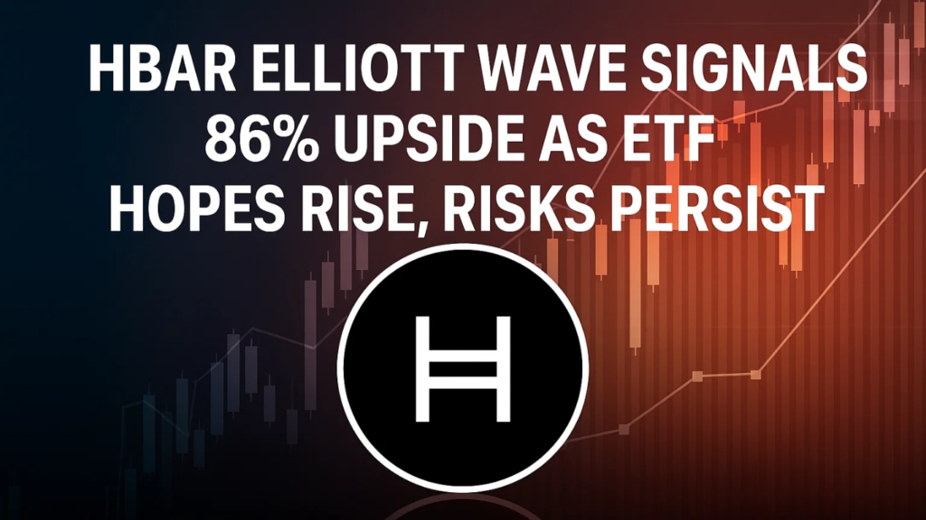 HBAR Elliott Wave Signals 86% Upside as ETF Hopes Rise, Risks Persist