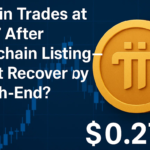 Pi Coin Trades at $0.27 After Payochain Listing—Can It Recover by Month-End?