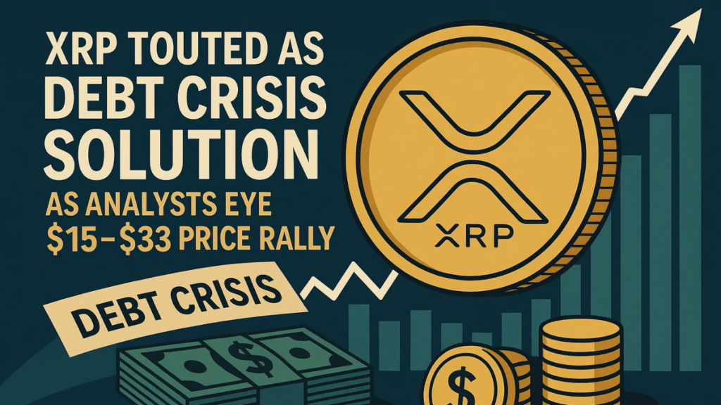 XRP Touted as Debt Crisis Solution as Analysts Eye $15–$33 Price Rally