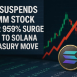 SEC Suspends QMMM Stock After 959% Surge Tied to Solana Treasury Move