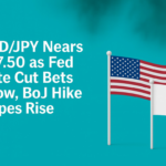USD/JPY Nears 147.50 as Fed Rate Cut Bets Grow, BoJ Hike Hopes Rise