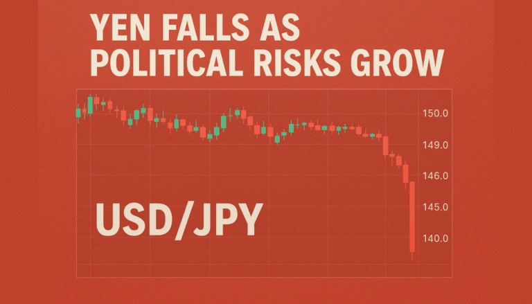 USD/JPY Rises as Yen Weakens Amid Political Turmoil, BoJ Outlook Unclear