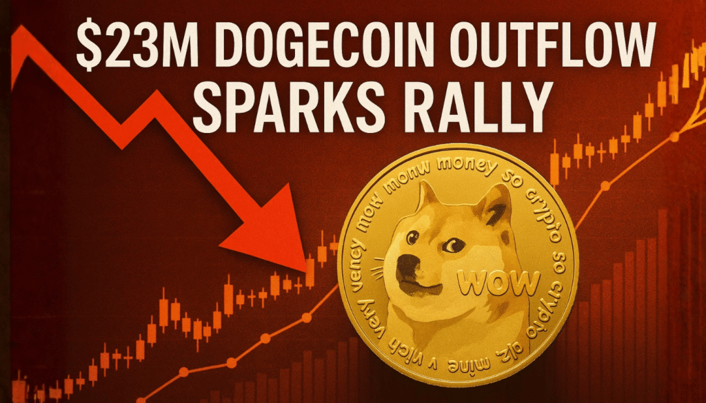 Dogecoin Surges as $23M Exits Exchanges—Analysts Eye $1 Breakout