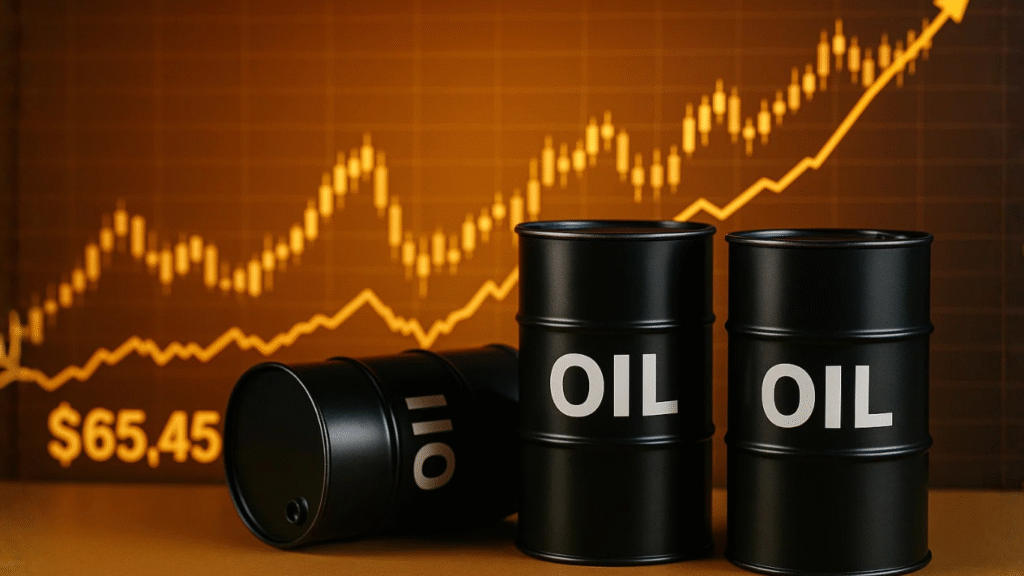 Oil Jumps 1.5% to $65.45 as OPEC+ Opts for Modest Output Hike