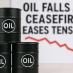 Oil Falls 0.6% as Gaza Ceasefire and Strong Dollar Cool Market Tensions