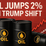 Oil Rallies 2% After Trump Softens Tariff Threat — Key Drivers at Play