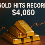 Gold Surges to Record $4,060 as Fed Cut Bets and Trade Tensions Mount