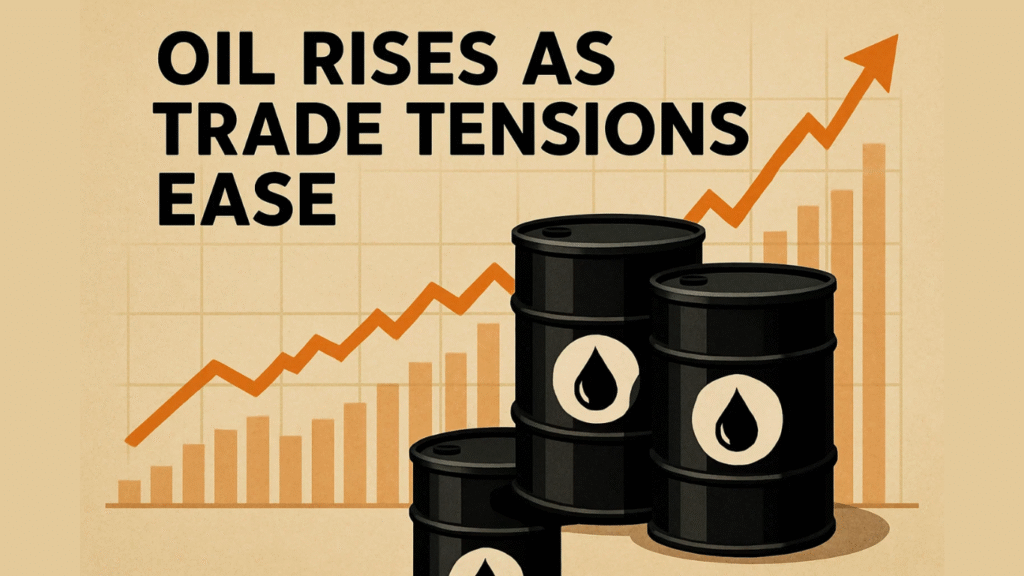 Oil Gains 0.4% to $63.54 as U.S.–China Tension Eases and Outlook Brightens