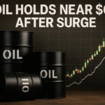 Oil Holds Near $66 as Russia Sanctions Spark 7% Weekly Surge
