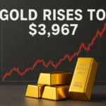Gold Rises 1% to $3,967 as Fed Cuts Rates, Trump–Xi Talks Lift Sentiment