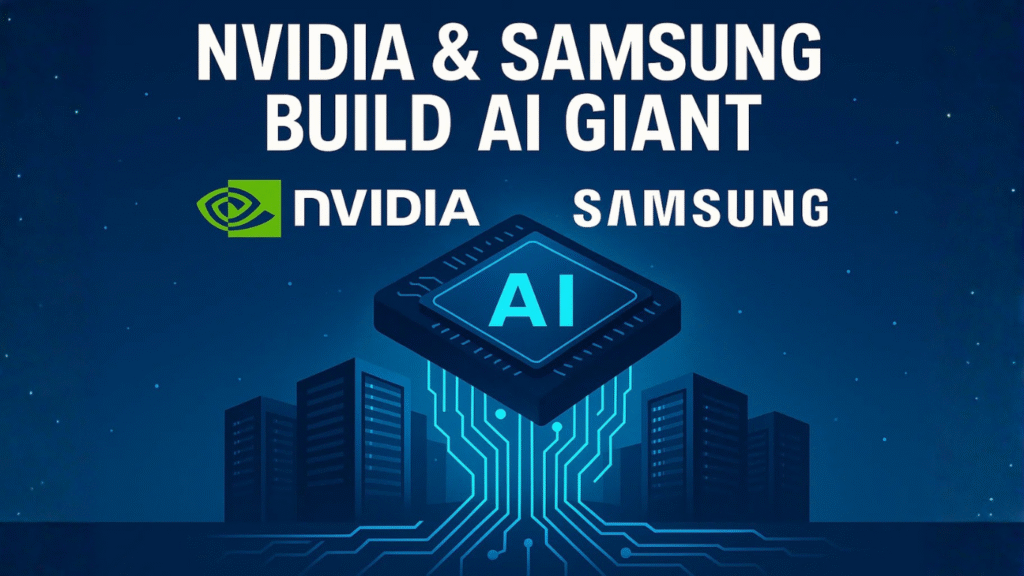 NVIDIA, Samsung Launch $2B AI Factory Powered by 50,000 GPUs