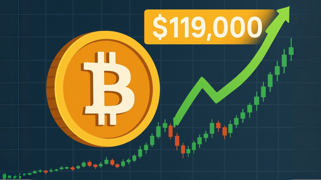 Bitcoin Hits $119K, Highest in 7 Weeks, as ‘Uptober’ Sparks Rally