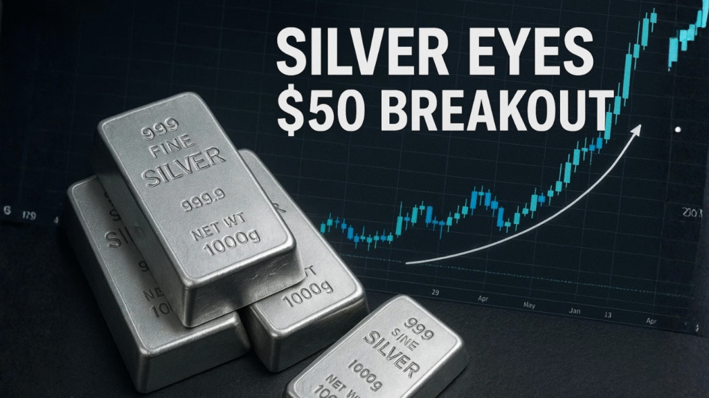 Silver Set to Hit $50/oz as HSBC Lifts 2025 Forecasts on Gold Rally Boost