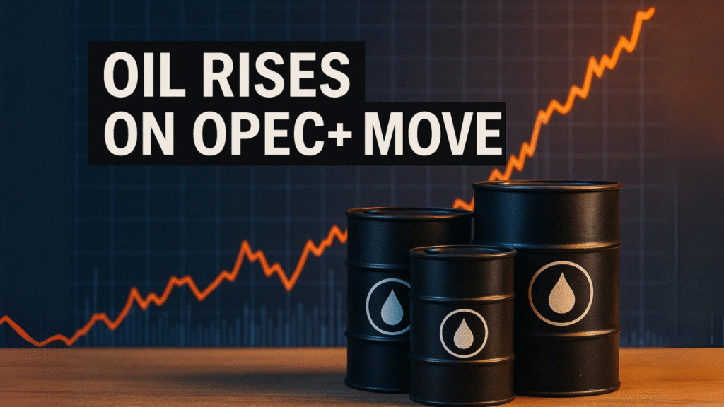 Oil Climbs 0.8% as OPEC+ Limits Output Hike, Easing Oversupply Concerns