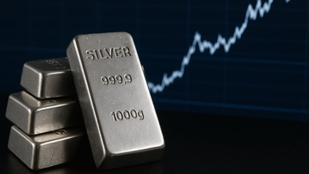 Silver Holds $47.10 After 14-Year High, Eyes $48.70 Resistance