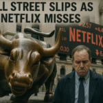 U.S. Stocks Edge Down 0.1% as Netflix Misses; Tesla Earnings Awaited