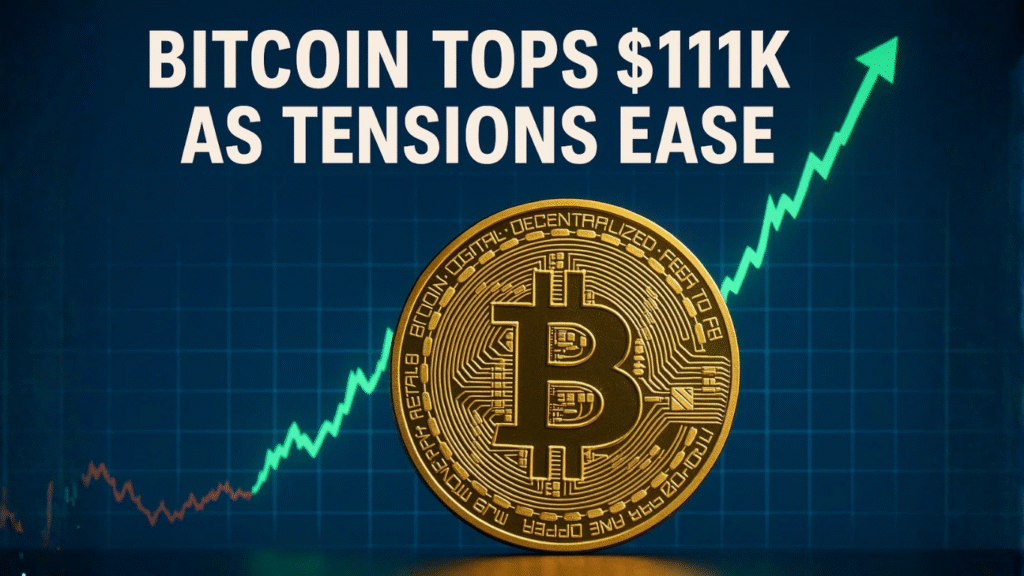 Bitcoin Tops $111,000 as Trump-Xi Meeting Calms Trade Fears, CPI Looms