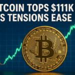 Bitcoin Tops $111,000 as Trump-Xi Meeting Calms Trade Fears, CPI Looms