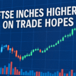 FTSE 100 Rises 0.05% as Trade Hopes Lift Mood; HSBC Sets $1.1B Reserve