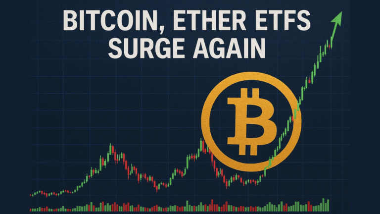 Bitcoin & Ether ETFs Bounce Back With $339M Inflows as Fidelity Leads