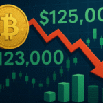 Bitcoin Slips to $123K After $125K Record; ETF Inflows Hit $3.2B