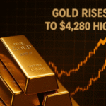Gold Rises 0.7% to $4,280 as Trade Jitters Ease and Geopolitical Risks Linger
