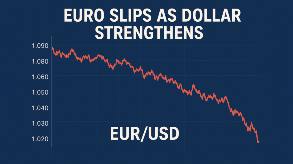 EUR/USD Slips to 1.1550 as Dollar Strengthens Ahead of German ZEW Data