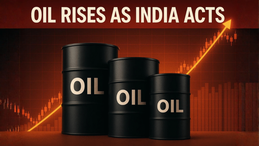 Oil Rises 1% as Trump Claims India Will Halt Russian Crude Imports