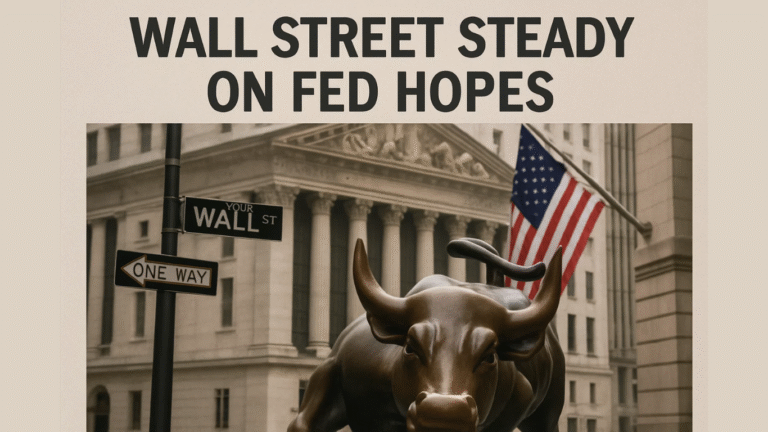 U.S. Stock Futures Hold Steady as Fed Cut Bets and Bank Profits Lift Mood