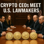 Crypto CEOs Meet Democrats as $850B Market Rout Tests ETF Outlook