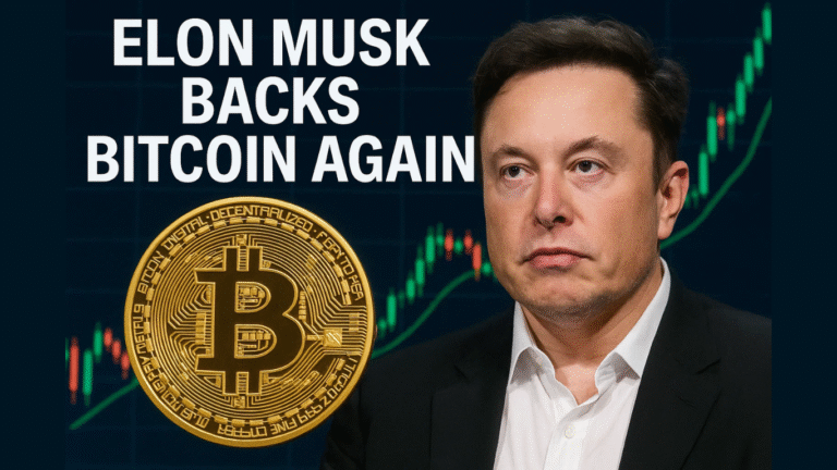 Elon Musk Backs Bitcoin Again, Calling It “Energy-Based” Amid Market Crash
