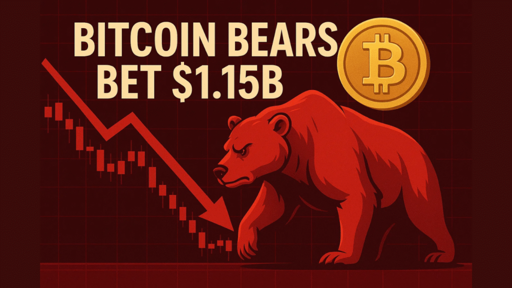 Bitcoin Puts Surge Past $1.15B as Market Sentiment Turns Bearish