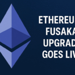The Ethereum’s Fusaka Upgrade Set for Mainnet Launch after Final Testnet Success